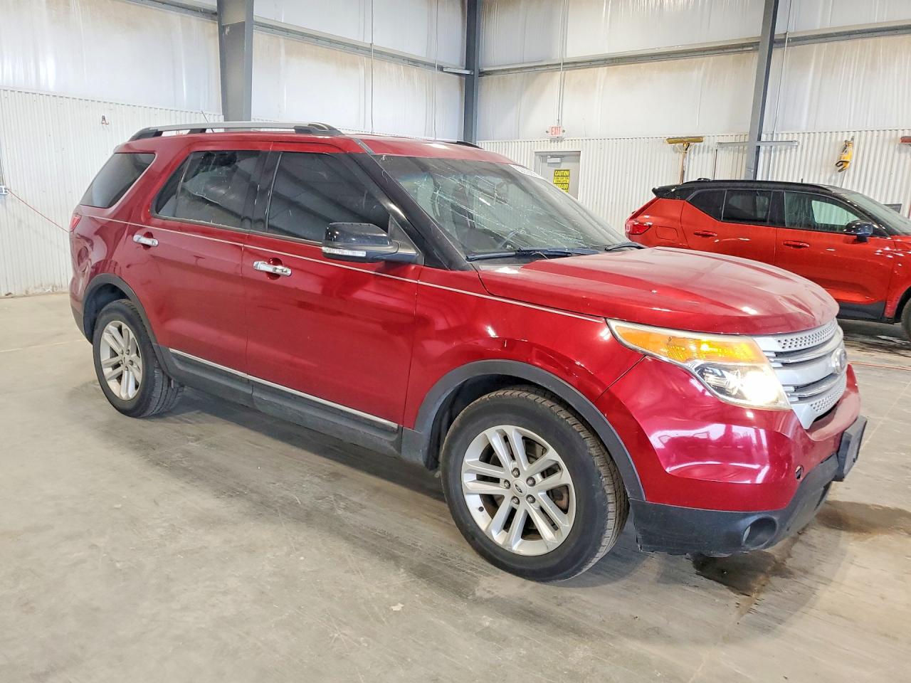 2015 Ford Explorer Xlt Красный vin: 1FM5K7D80FGA71543