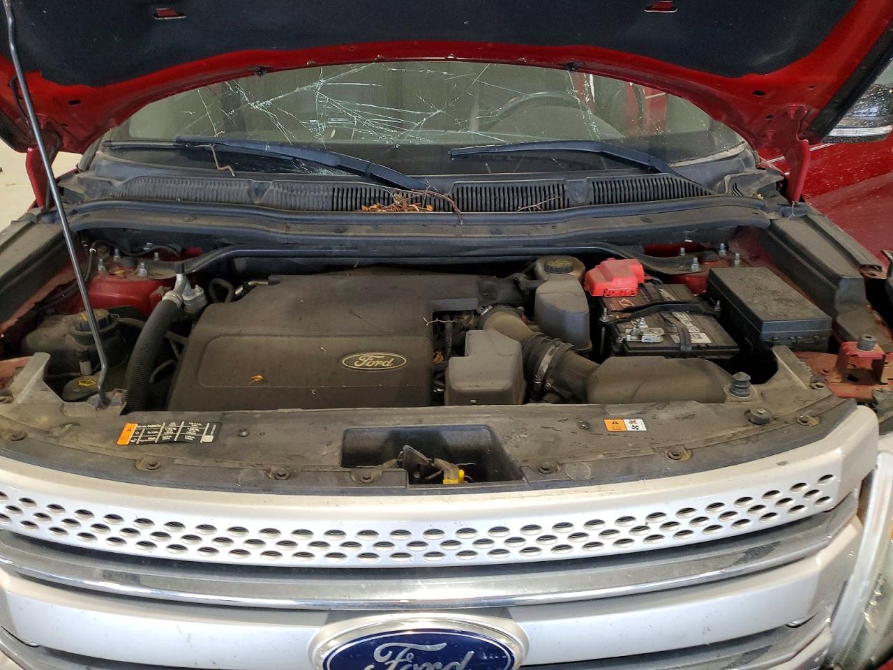 2015 Ford Explorer Xlt Красный vin: 1FM5K7D80FGA71543