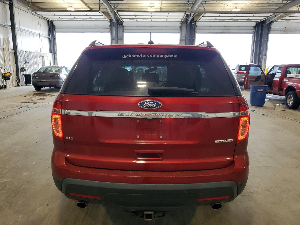 2015 Ford Explorer Xlt Красный vin: 1FM5K7D80FGA71543