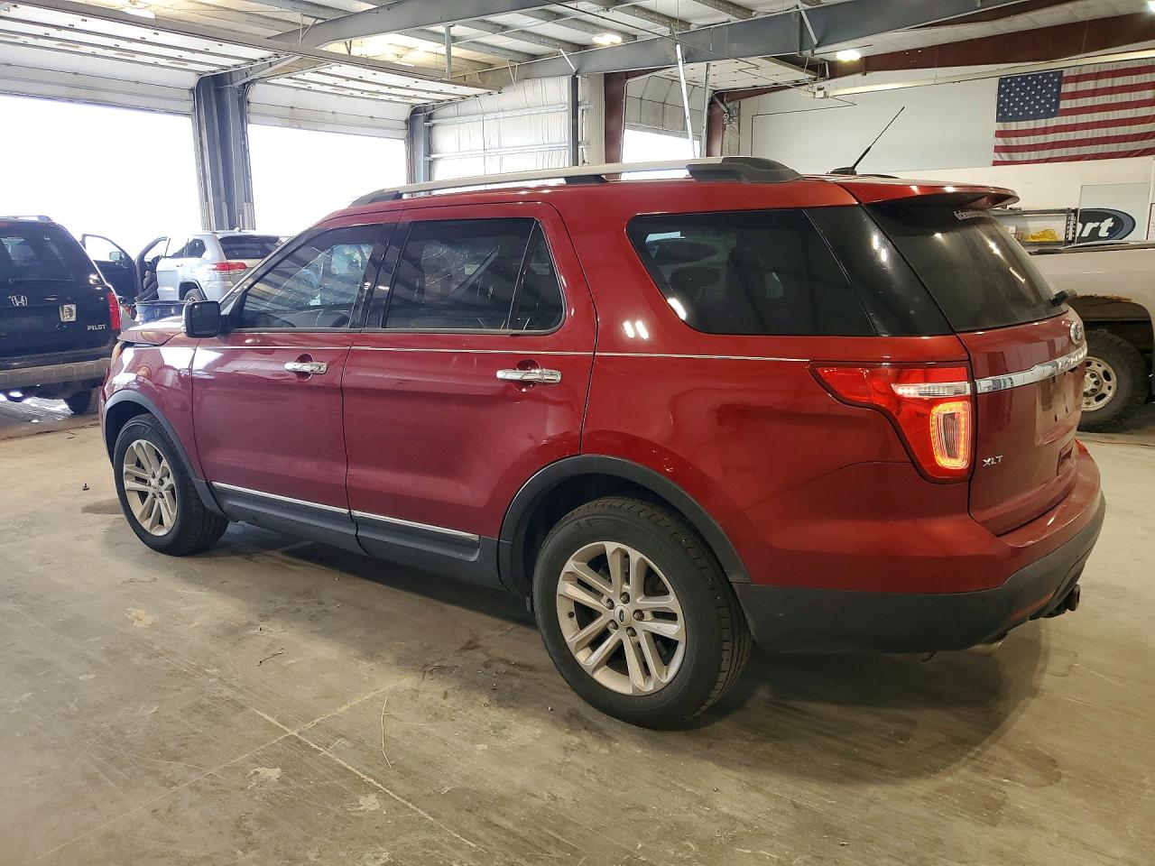 2015 Ford Explorer Xlt Красный vin: 1FM5K7D80FGA71543