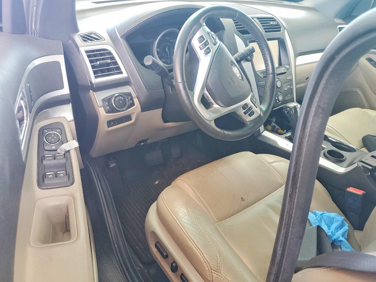 2015 Ford Explorer Xlt Silver vin: 1FM5K7D80FGA95647