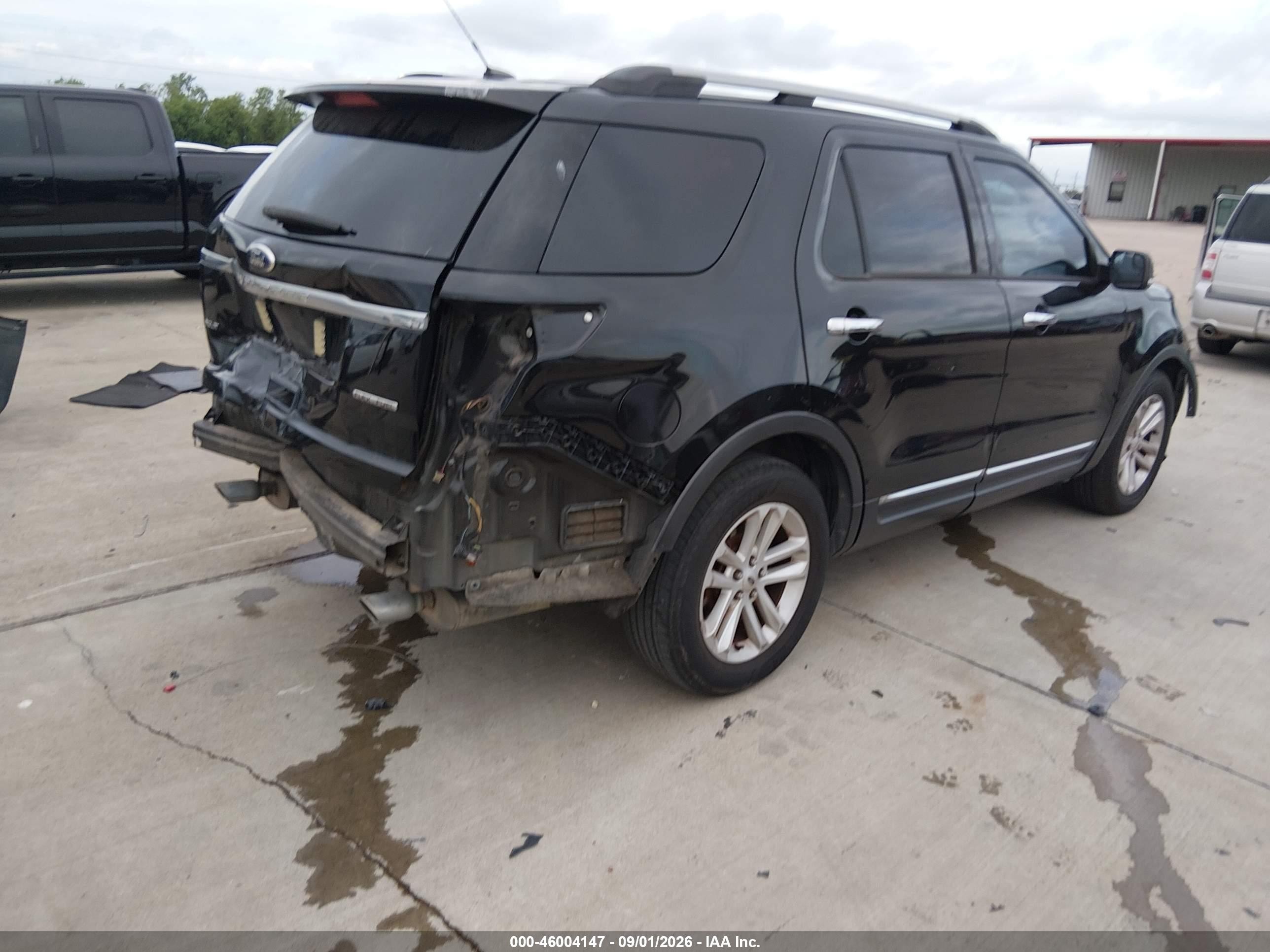 2015 Ford Explorer Xlt Black vin: 1FM5K7D80FGB20160