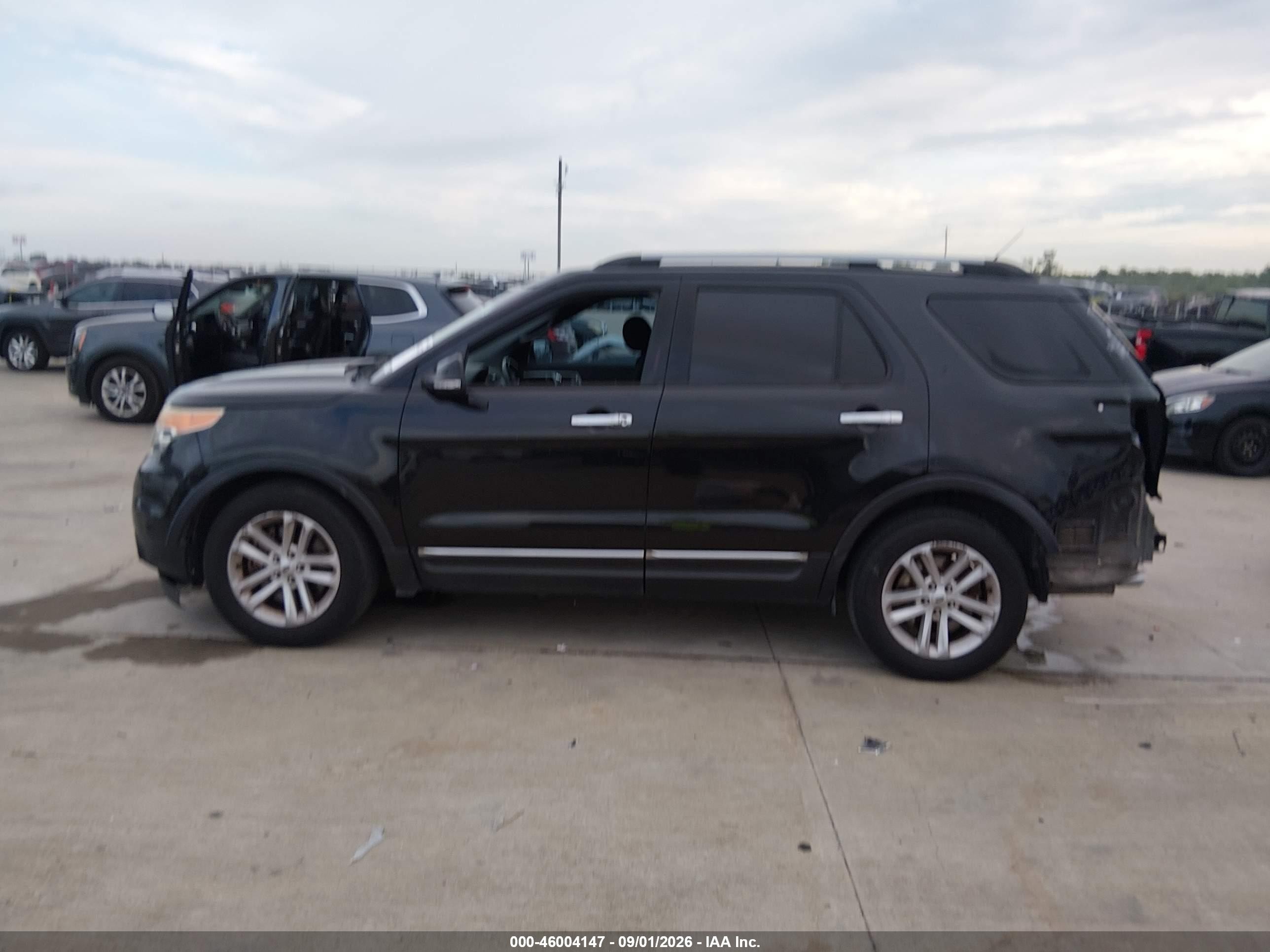 2015 Ford Explorer Xlt Black vin: 1FM5K7D80FGB20160