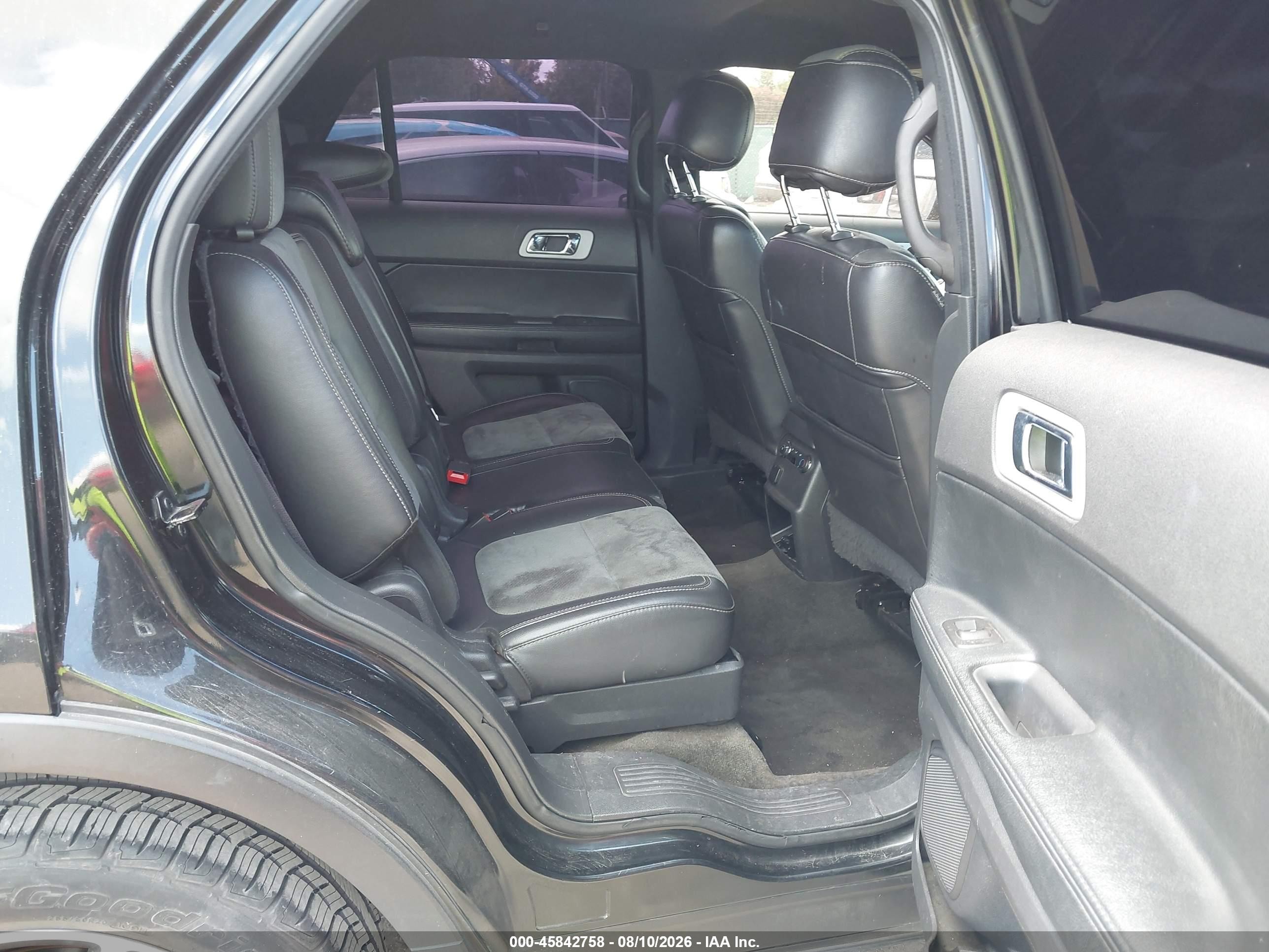 2015 Ford Explorer Xlt Black vin: 1FM5K7D80FGC05032