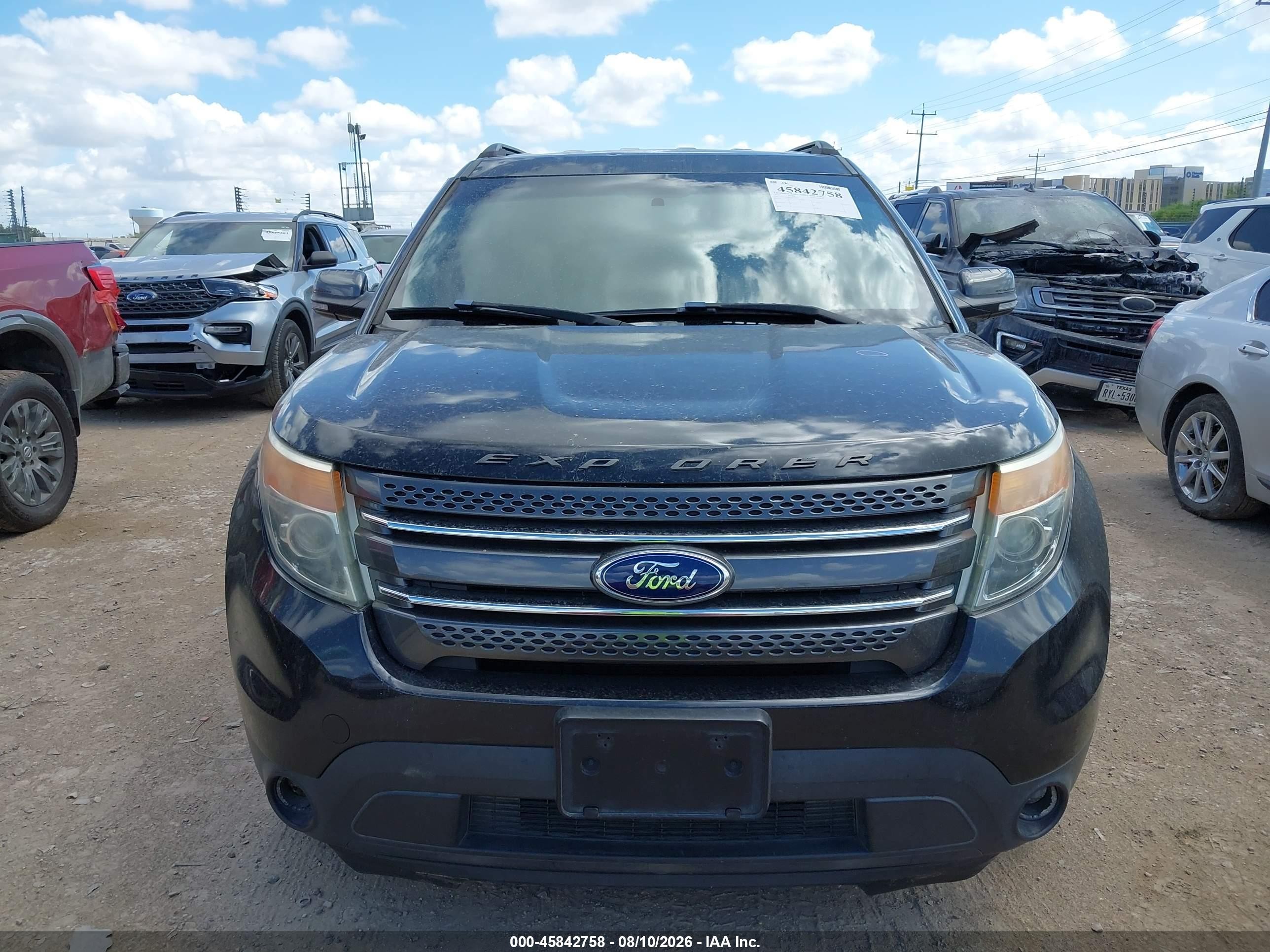 2015 Ford Explorer Xlt Black vin: 1FM5K7D80FGC05032