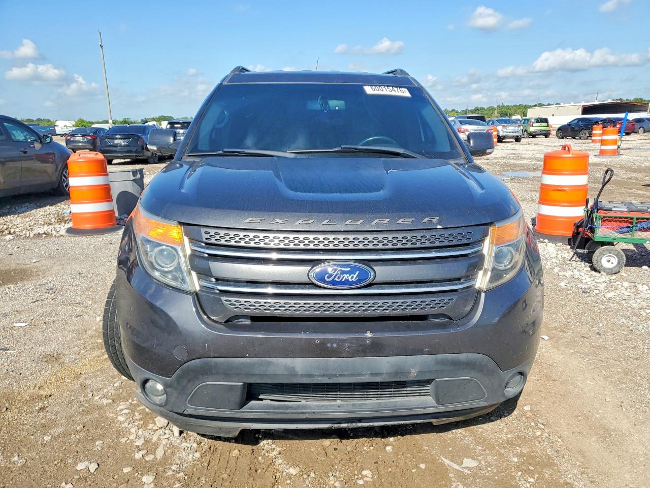 2015 Ford Explorer Xlt Gray vin: 1FM5K7D80FGC14670