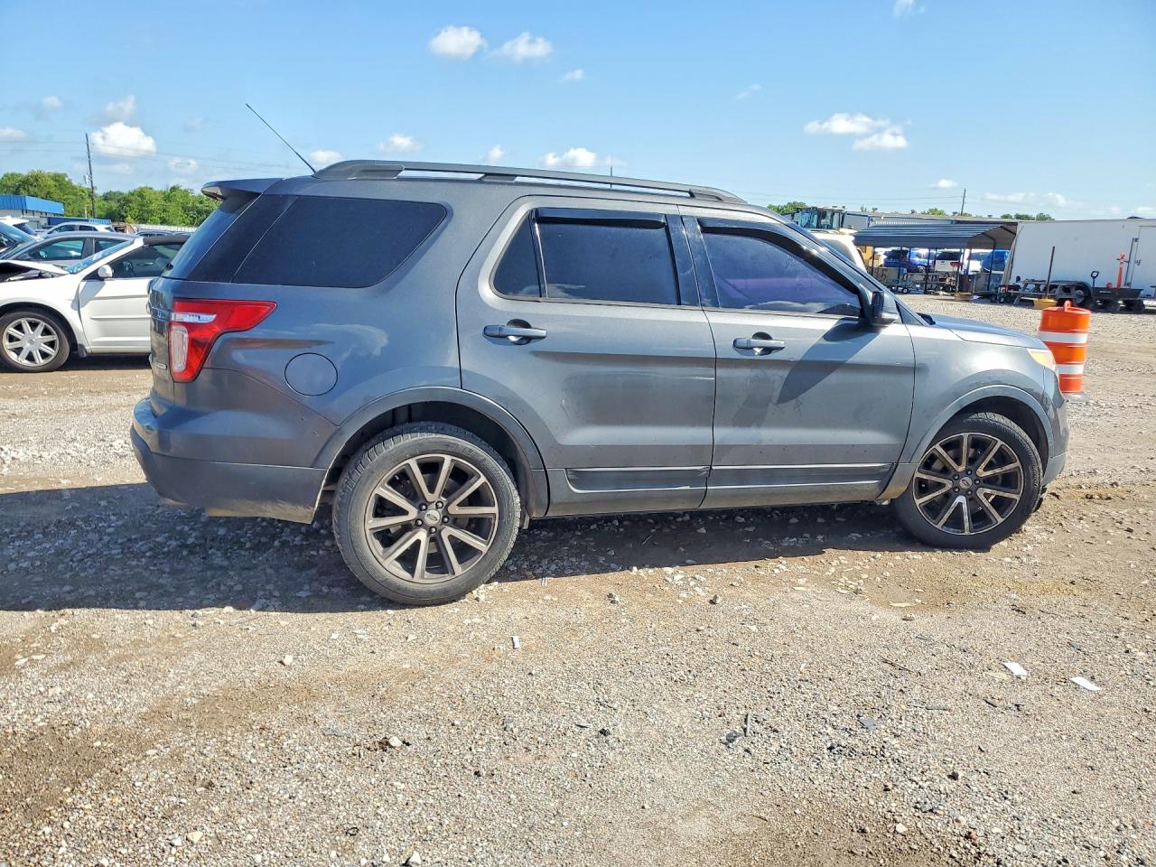 2015 Ford Explorer Xlt Gray vin: 1FM5K7D80FGC14670