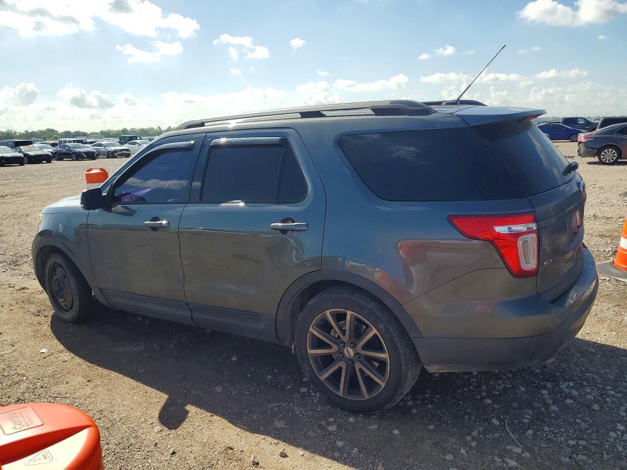 2015 Ford Explorer Xlt Gray vin: 1FM5K7D80FGC14670