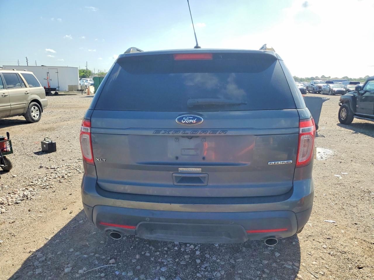 2015 Ford Explorer Xlt Gray vin: 1FM5K7D80FGC14670