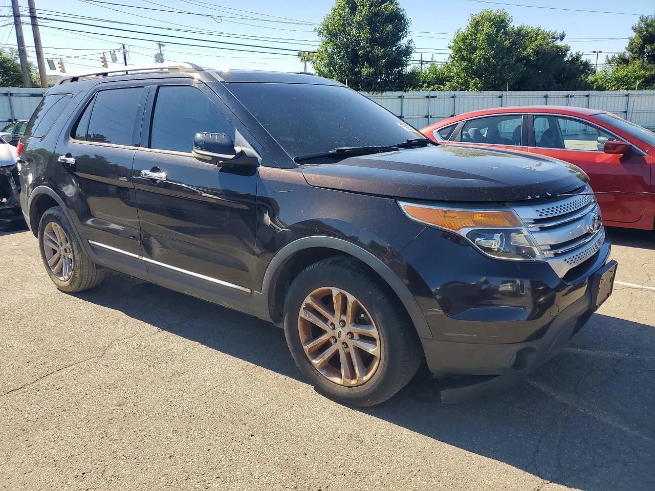2013 Ford Explorer Xlt Maroon vin: 1FM5K7D81DGA07010