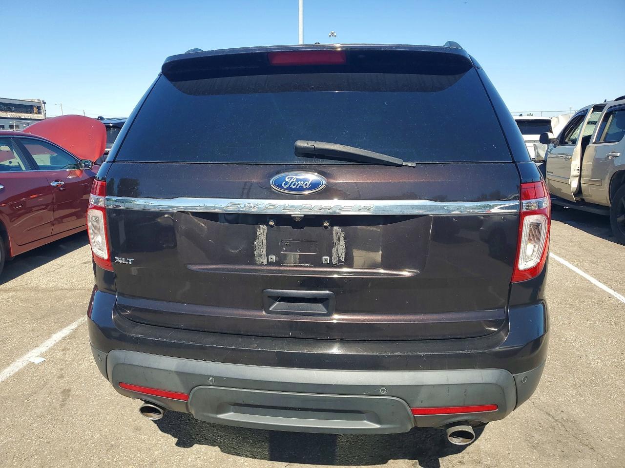 2013 Ford Explorer Xlt Maroon vin: 1FM5K7D81DGA07010