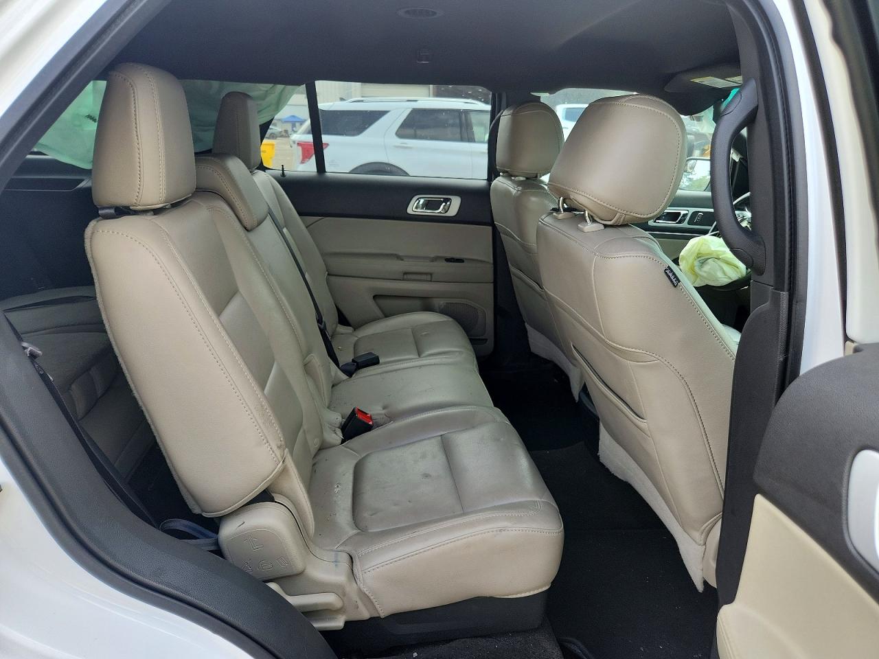 2013 Ford Explorer Xlt White vin: 1FM5K7D81DGA22221