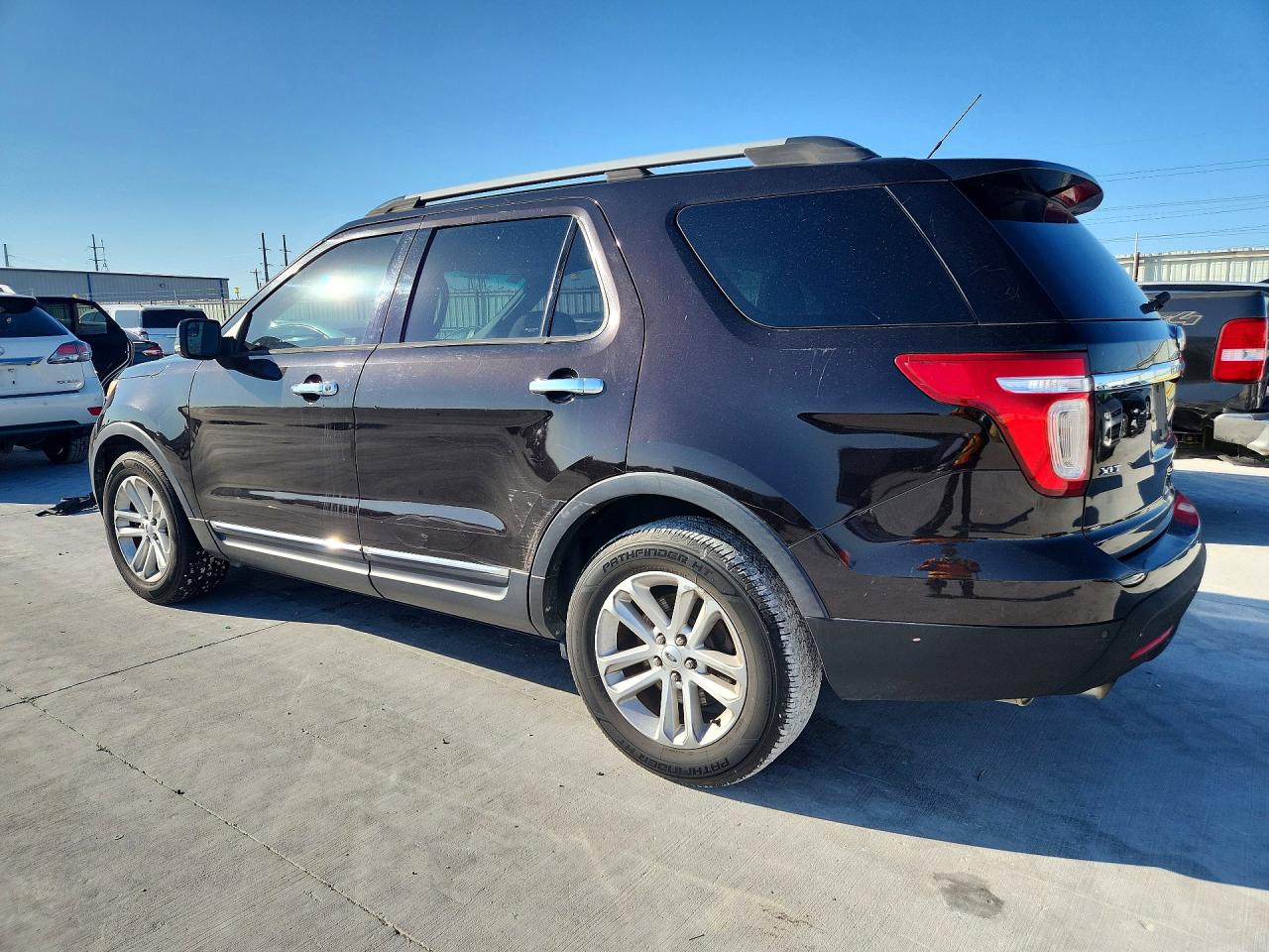 2013 Ford Explorer Xlt Brown vin: 1FM5K7D81DGA33347