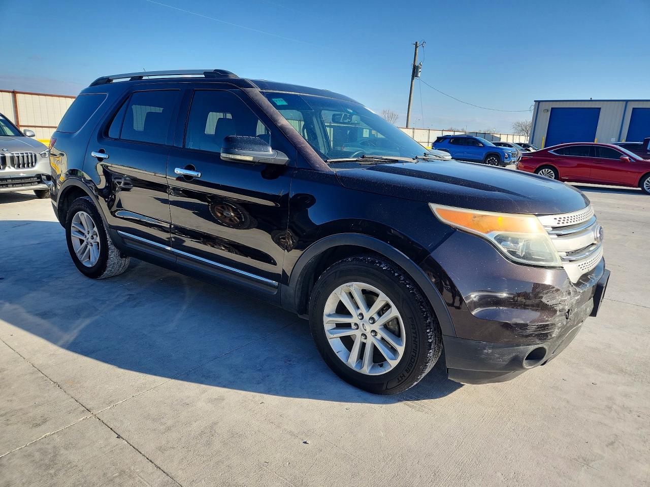 2013 Ford Explorer Xlt Brown vin: 1FM5K7D81DGA33347