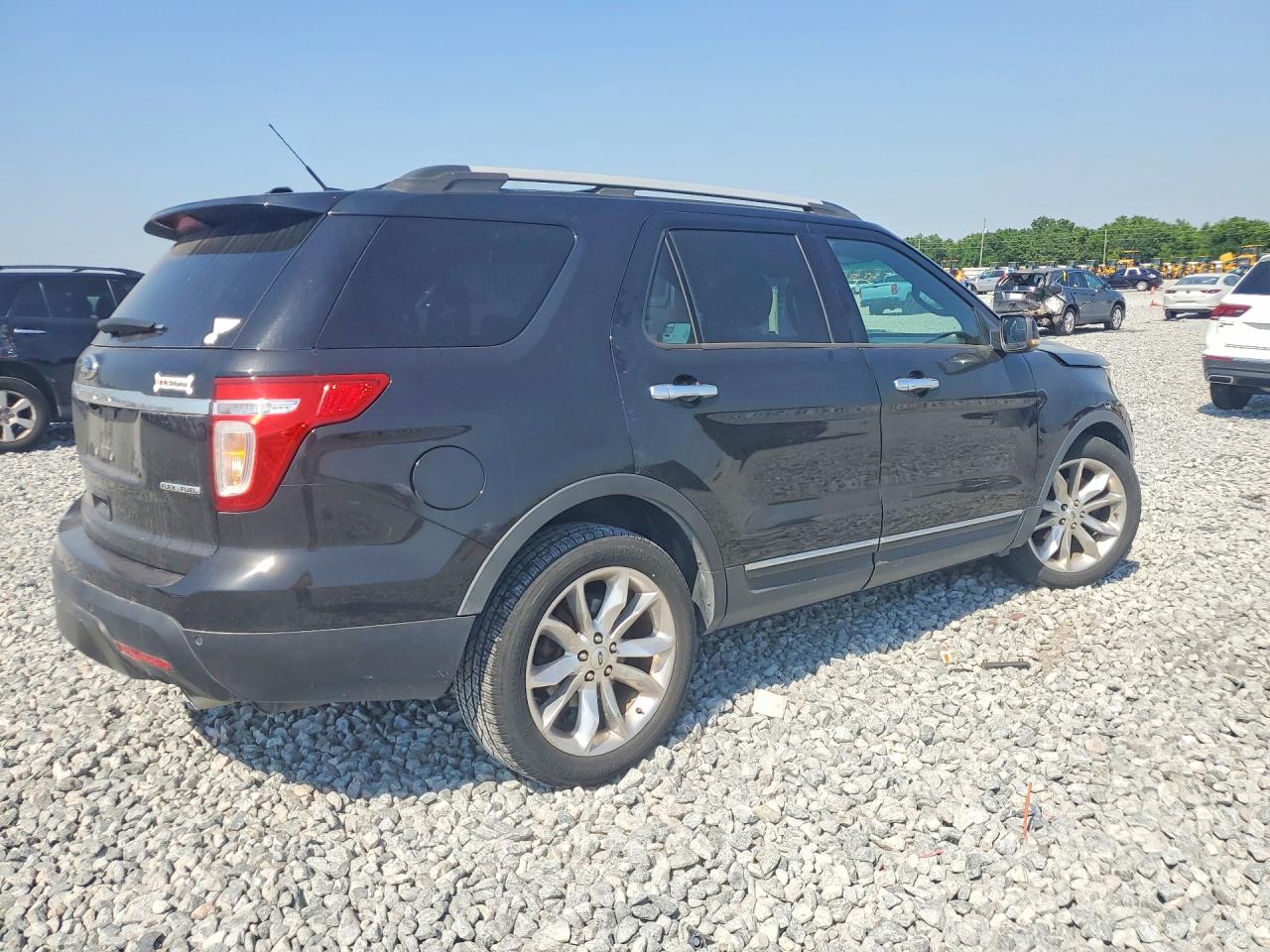 2013 Ford Explorer Xlt Black vin: 1FM5K7D81DGA70849