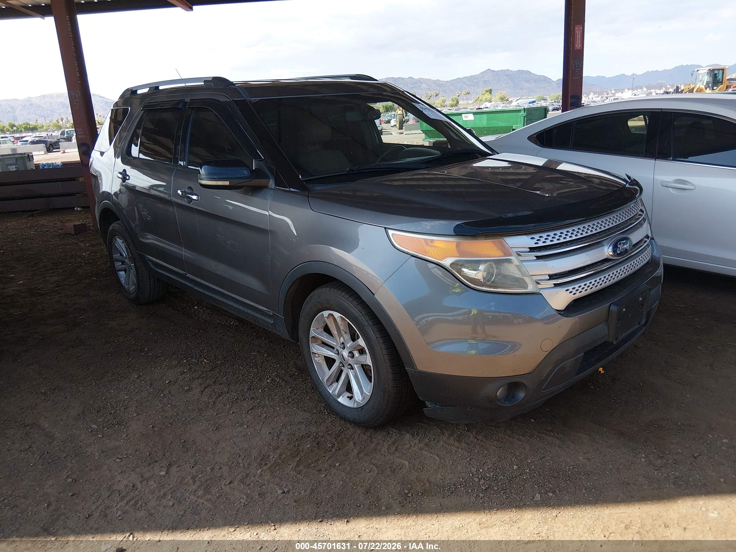 2013 Ford Explorer Xlt Silver vin: 1FM5K7D81DGA78336