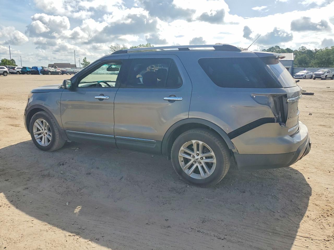 2013 Ford Explorer Xlt Gray vin: 1FM5K7D81DGB04112