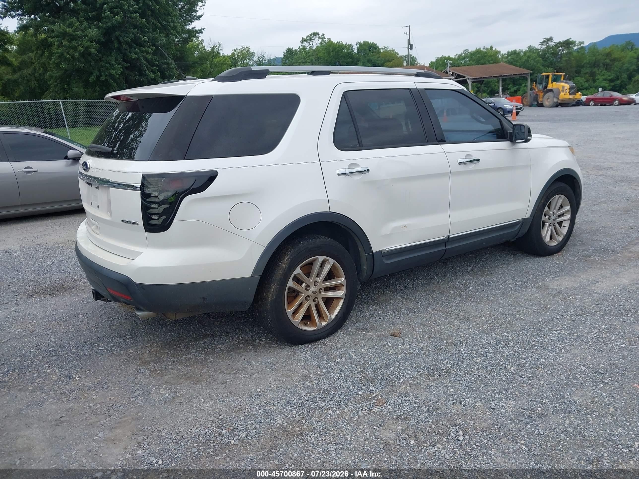 2013 Ford Explorer Xlt Белый vin: 1FM5K7D81DGB37353