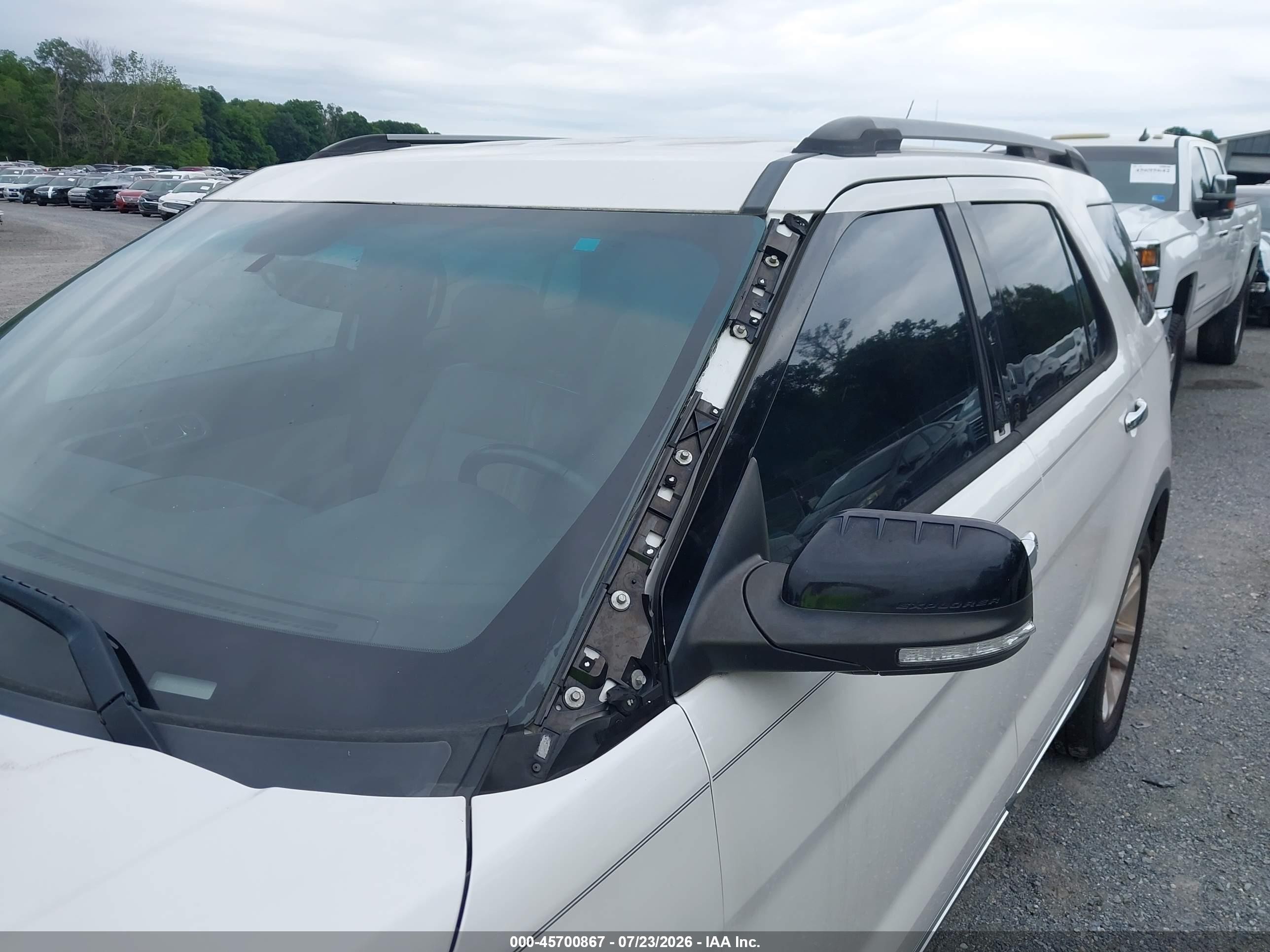 2013 Ford Explorer Xlt Белый vin: 1FM5K7D81DGB37353