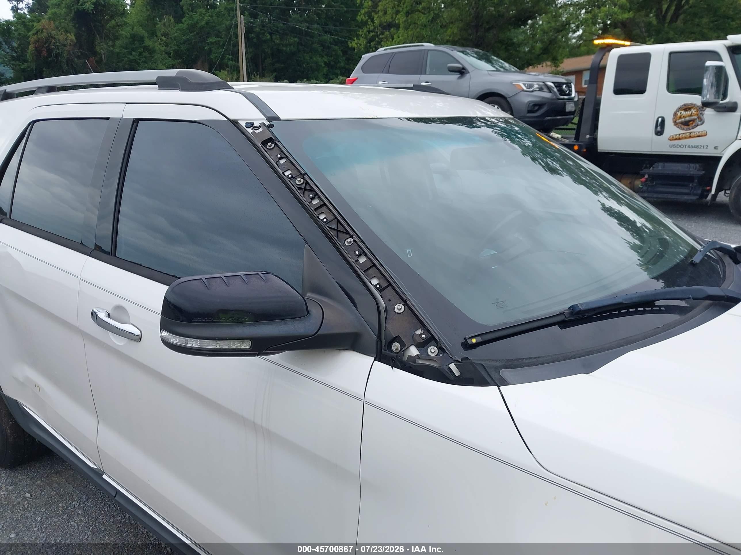 2013 Ford Explorer Xlt Белый vin: 1FM5K7D81DGB37353