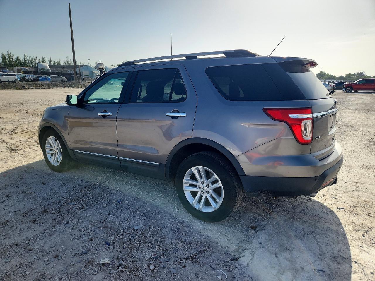 2013 Ford Explorer Xlt Gray vin: 1FM5K7D81DGC20278