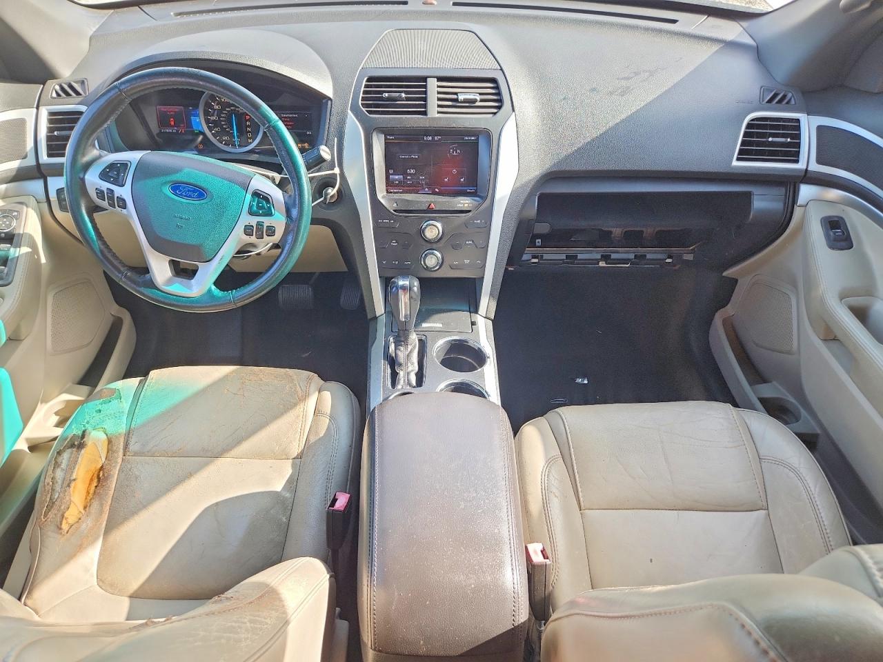 2013 Ford Explorer Xlt Gray vin: 1FM5K7D81DGC20278
