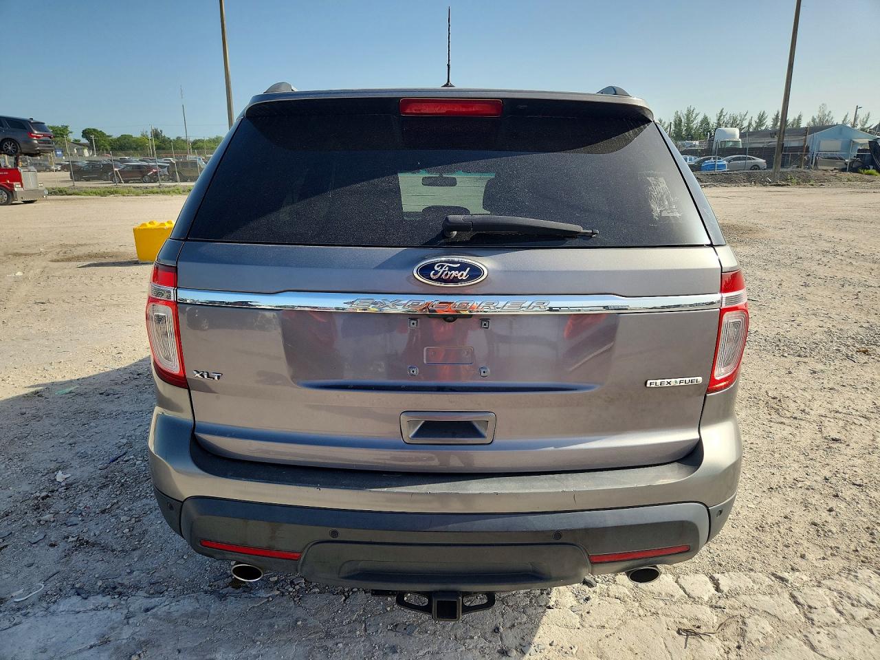 2013 Ford Explorer Xlt Gray vin: 1FM5K7D81DGC20278