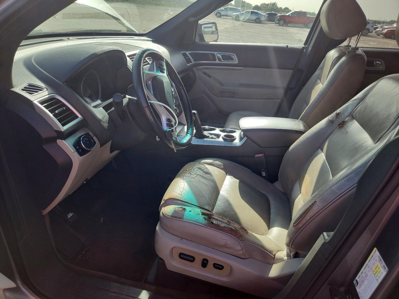 2013 Ford Explorer Xlt Gray vin: 1FM5K7D81DGC20278