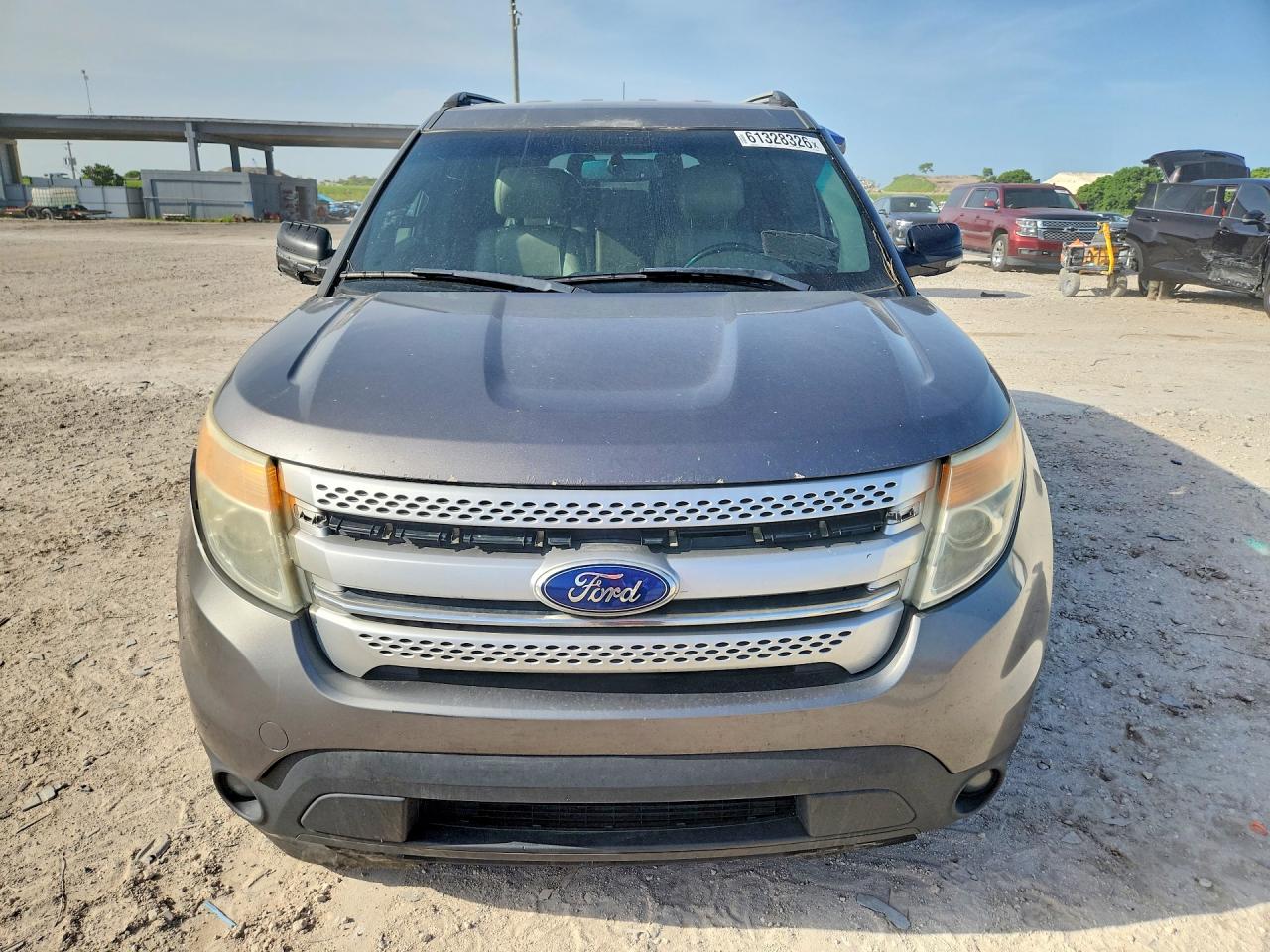2013 Ford Explorer Xlt Gray vin: 1FM5K7D81DGC20278