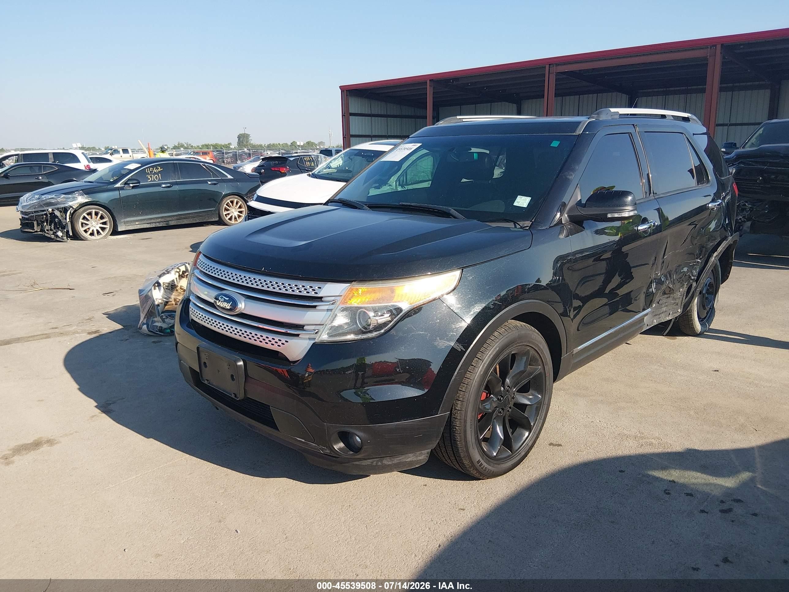2014 Ford Explorer Xlt Black vin: 1FM5K7D81EGA16758