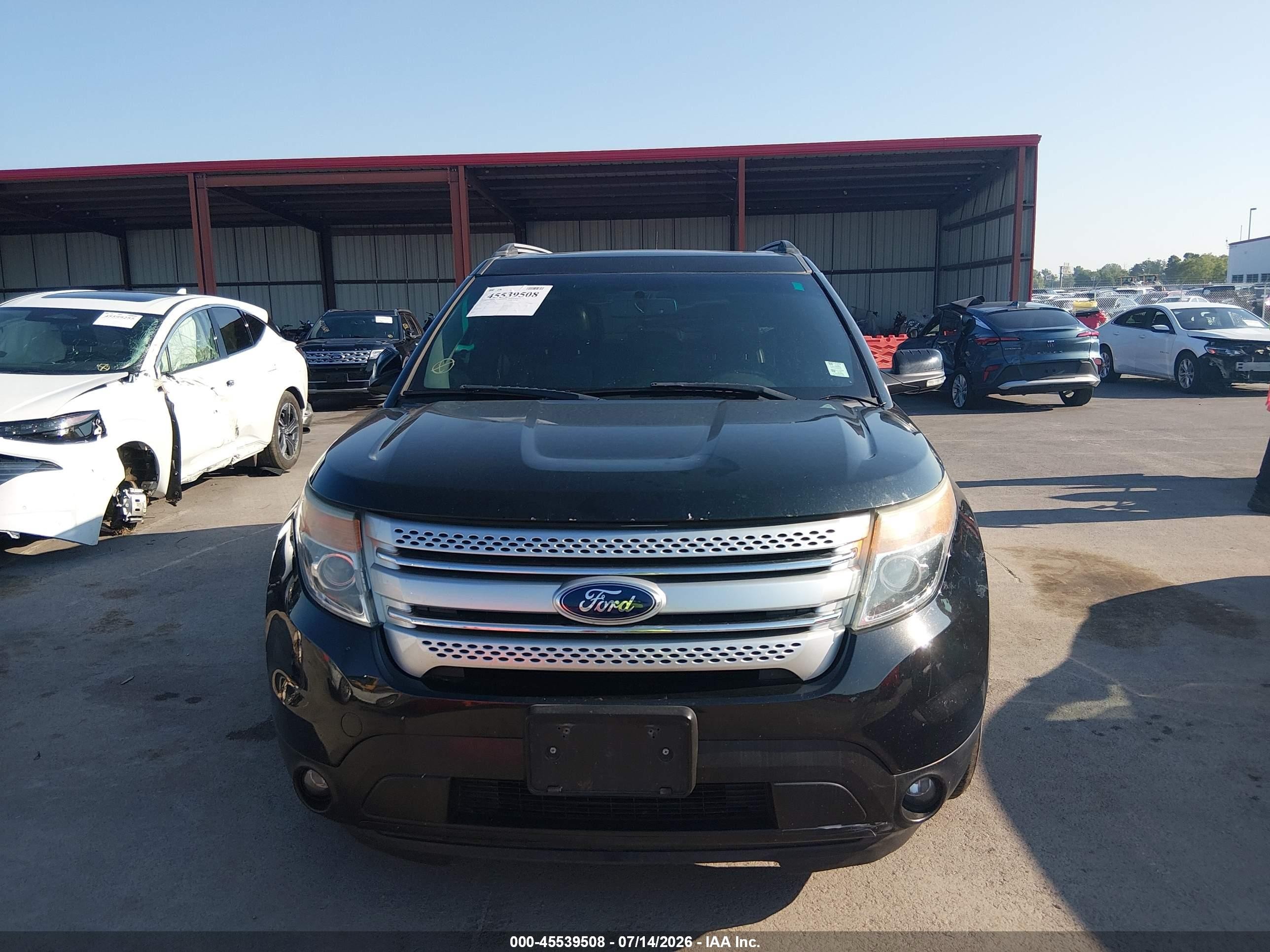 2014 Ford Explorer Xlt Black vin: 1FM5K7D81EGA16758