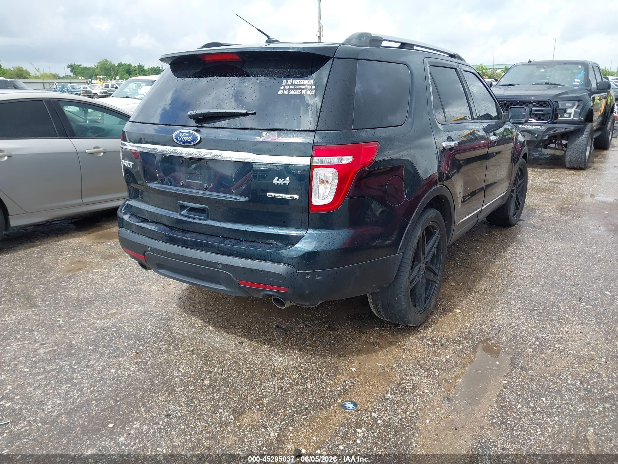 2014 Ford Explorer Xlt Dark Blue vin: 1FM5K7D81EGA22253