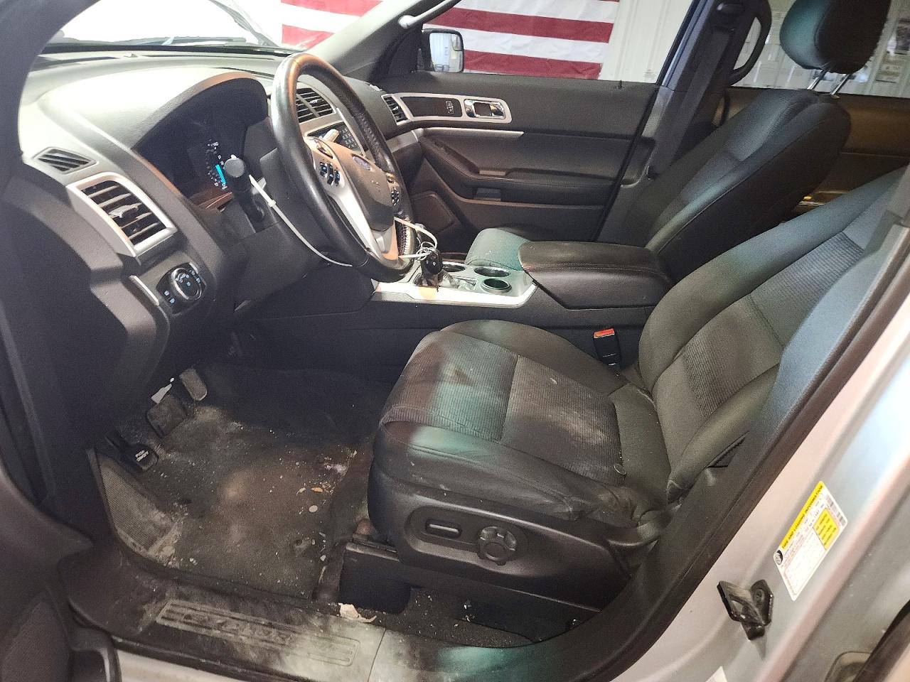 2014 Ford Explorer Xlt Silver vin: 1FM5K7D81EGA37934