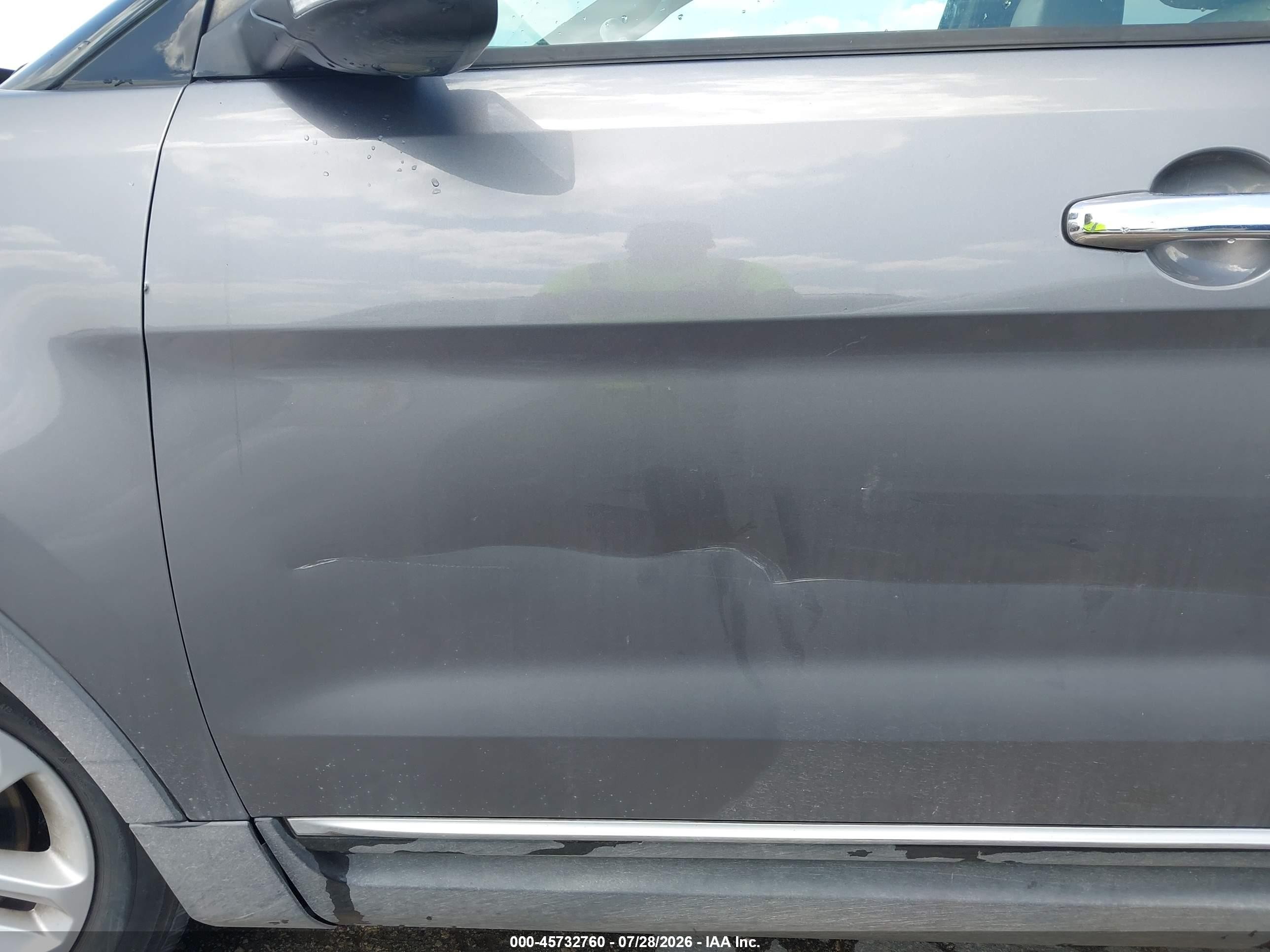 2014 Ford Explorer Xlt Gray vin: 1FM5K7D81EGA43121