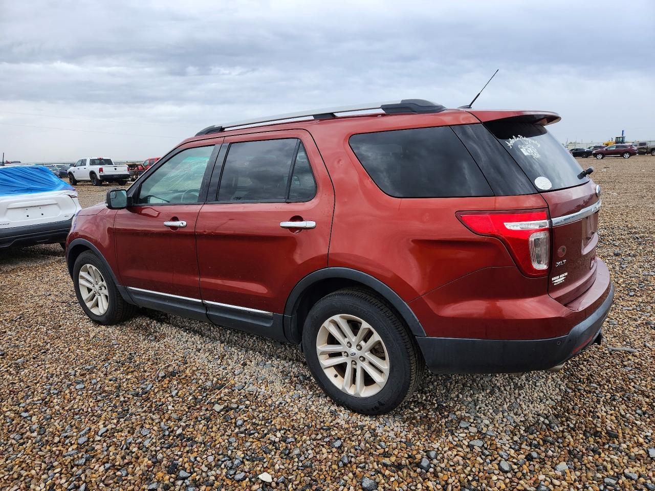 2014 Ford Explorer Xlt Maroon vin: 1FM5K7D81EGA85627