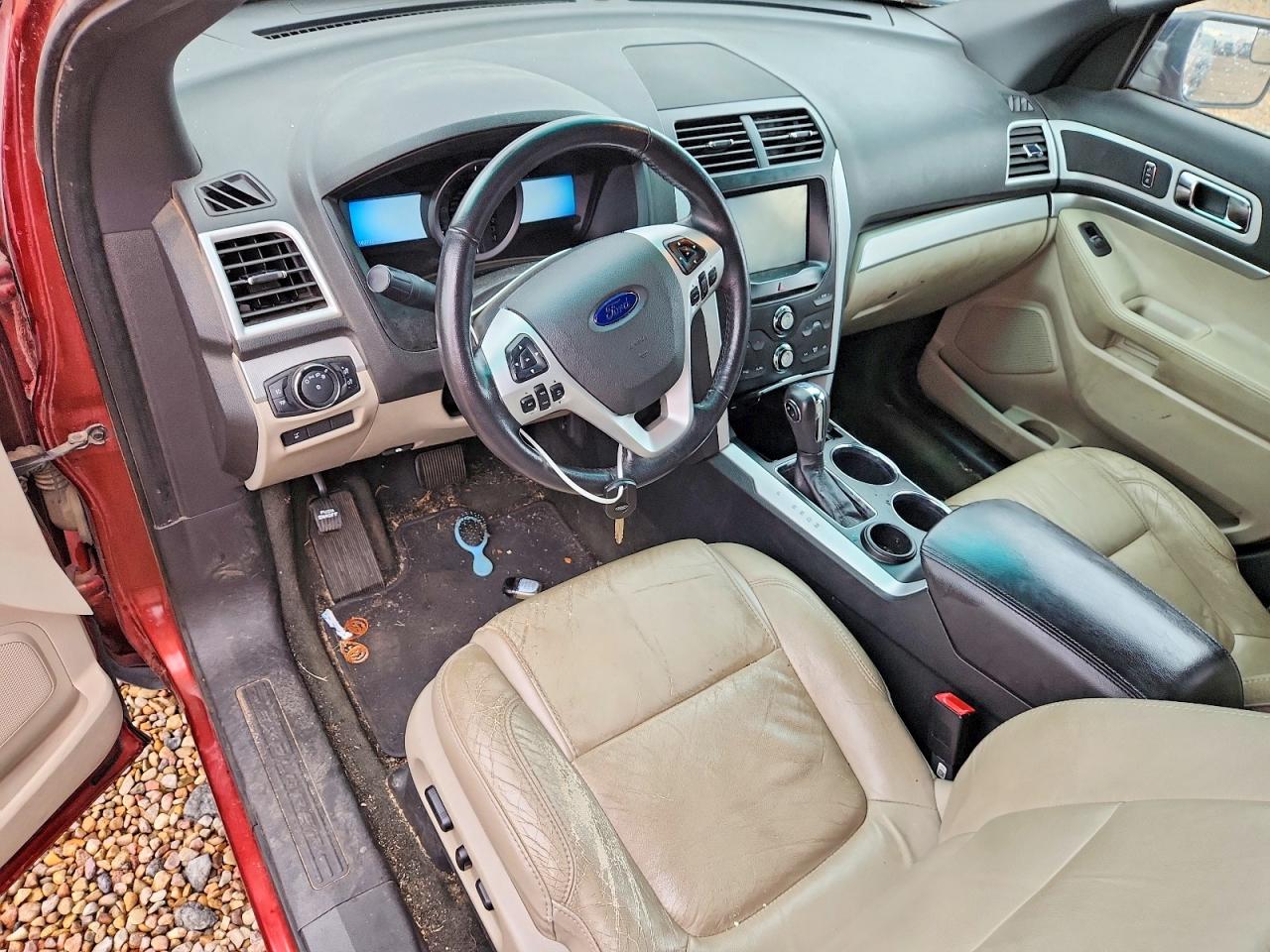 2014 Ford Explorer Xlt Maroon vin: 1FM5K7D81EGA85627