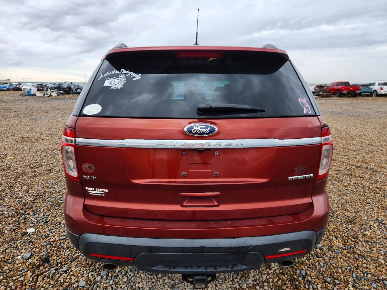 2014 Ford Explorer Xlt Maroon vin: 1FM5K7D81EGA85627
