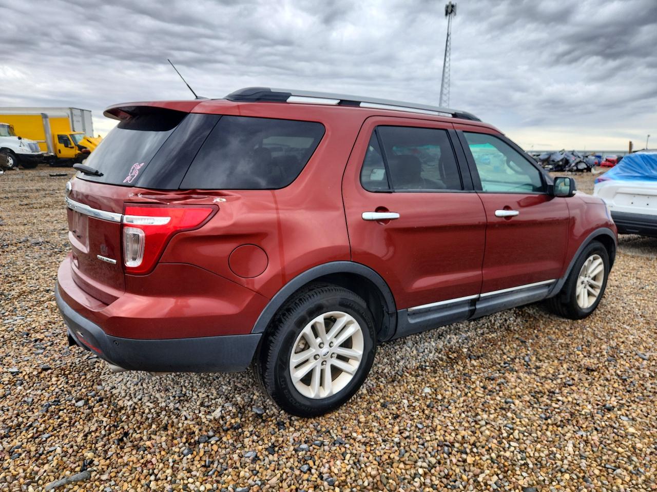 2014 Ford Explorer Xlt Maroon vin: 1FM5K7D81EGA85627