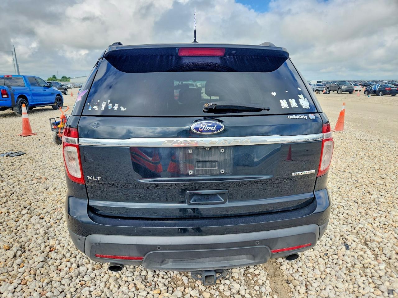 2014 Ford Explorer Xlt Черный vin: 1FM5K7D81EGA89208