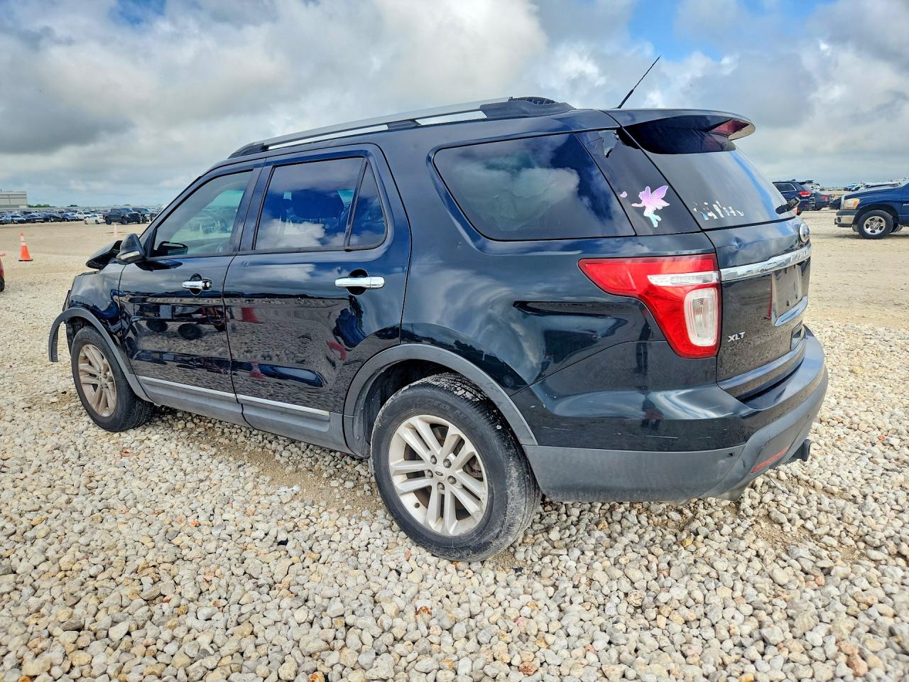 2014 Ford Explorer Xlt Черный vin: 1FM5K7D81EGA89208