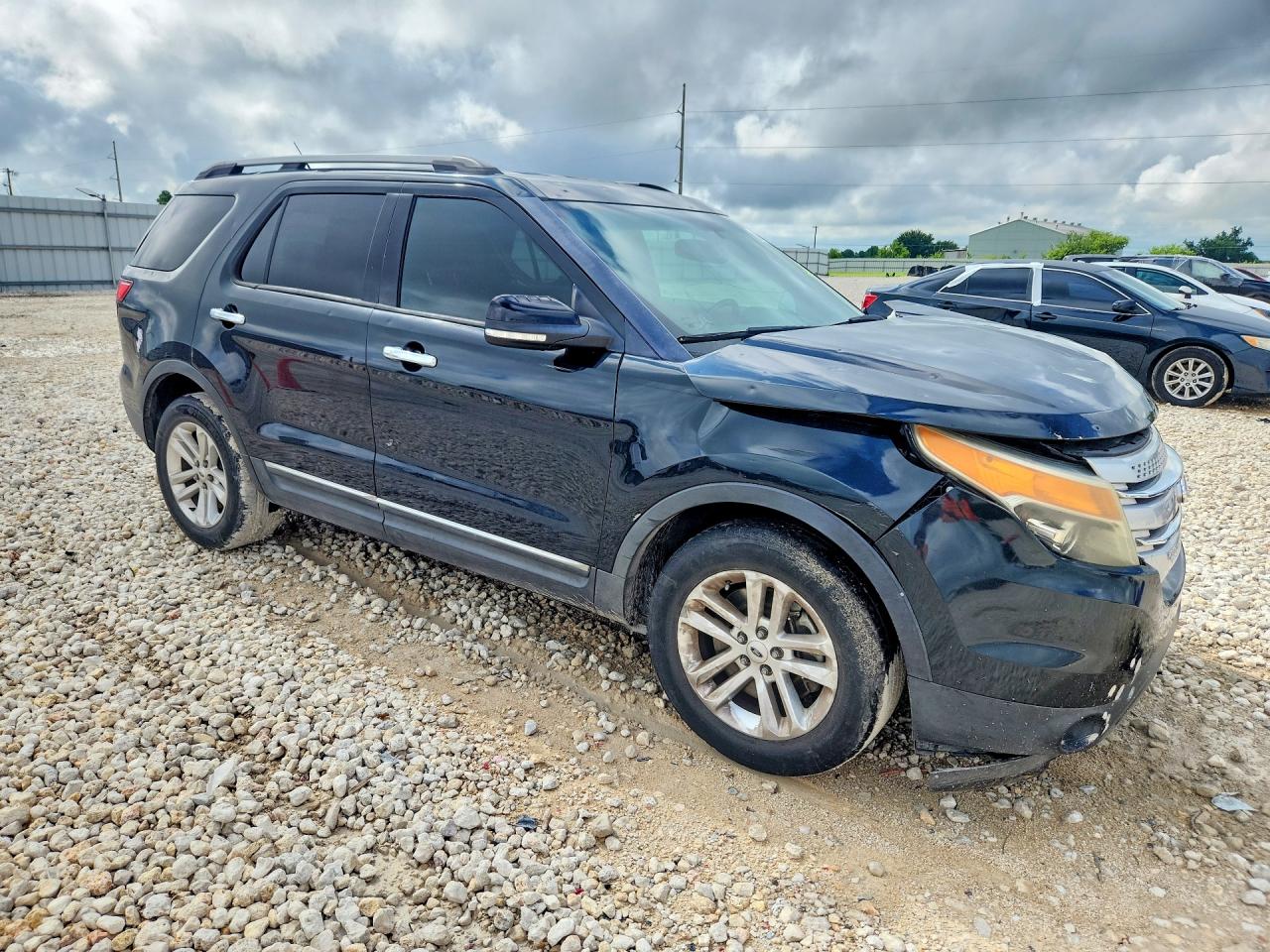 2014 Ford Explorer Xlt Черный vin: 1FM5K7D81EGA89208