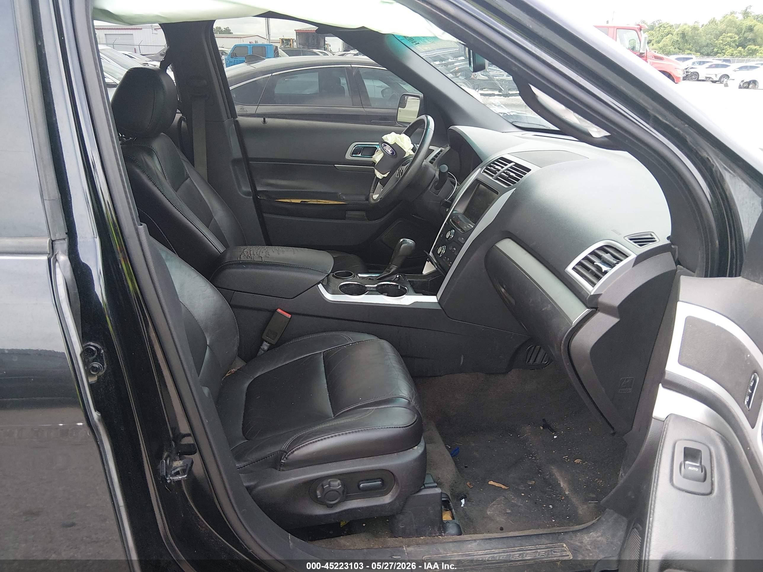 2014 Ford Explorer Xlt Black vin: 1FM5K7D81EGC32738