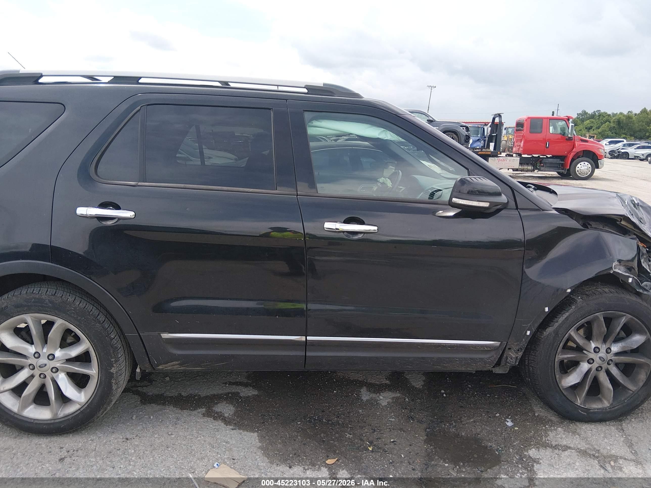 2014 Ford Explorer Xlt Black vin: 1FM5K7D81EGC32738
