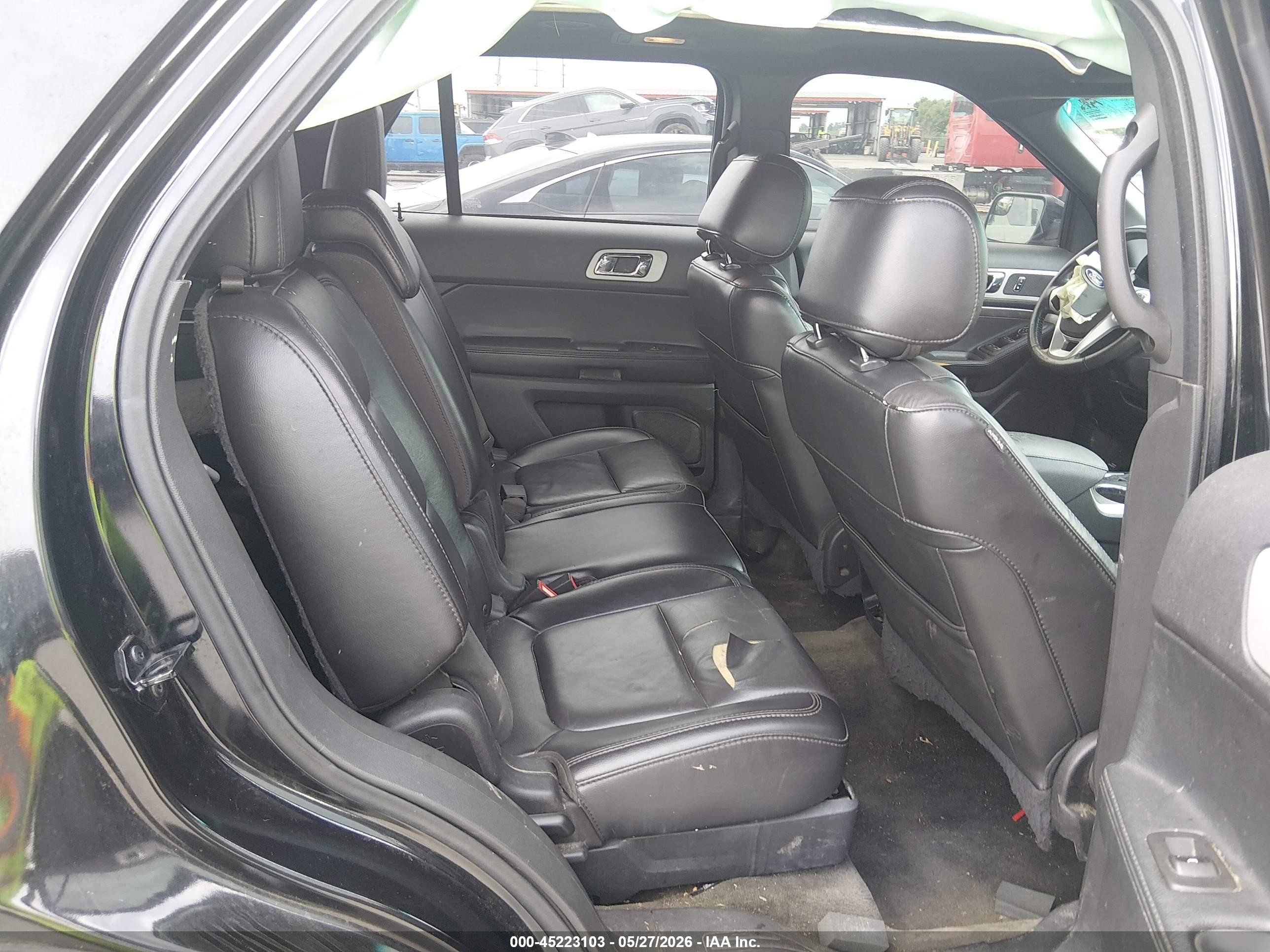 2014 Ford Explorer Xlt Black vin: 1FM5K7D81EGC32738