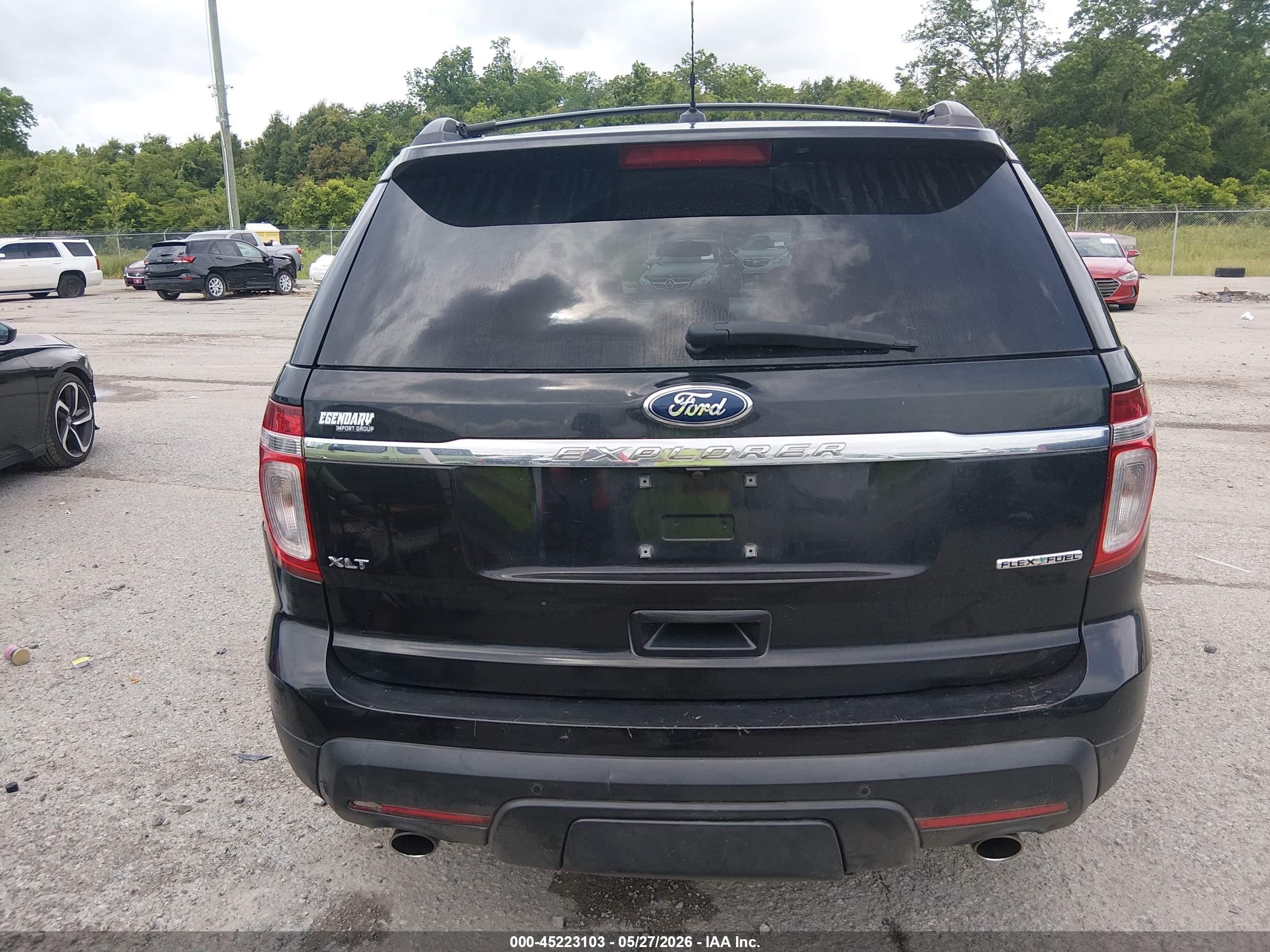 2014 Ford Explorer Xlt Black vin: 1FM5K7D81EGC32738