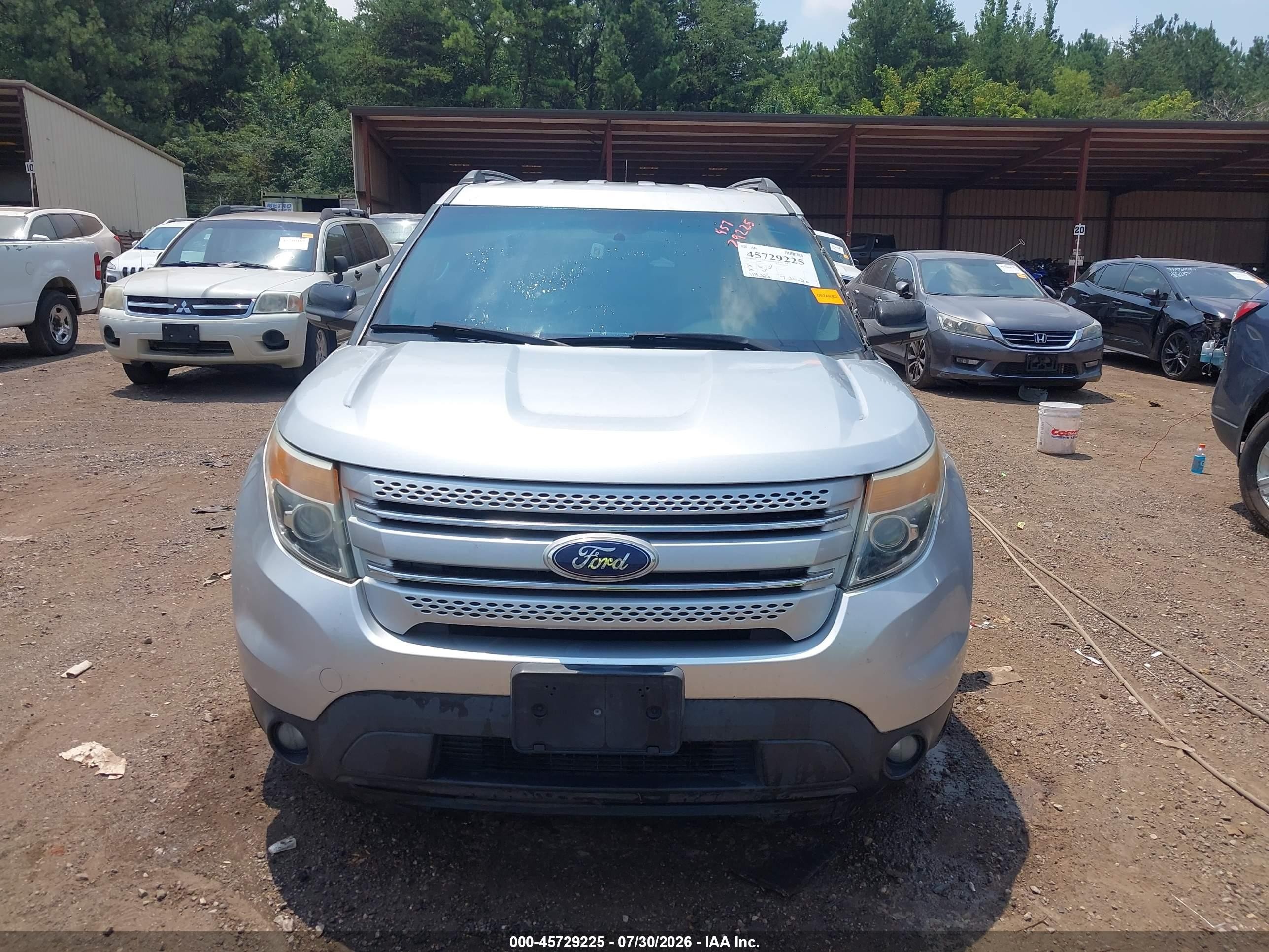 2014 Ford Explorer Xlt Gray vin: 1FM5K7D81EGC36479