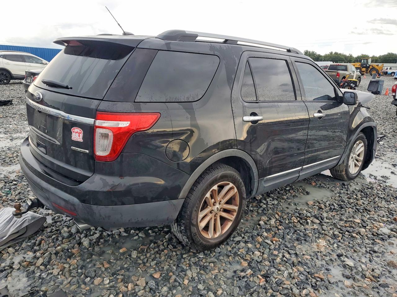 2014 Ford Explorer Xlt Черный vin: 1FM5K7D81EGC55257