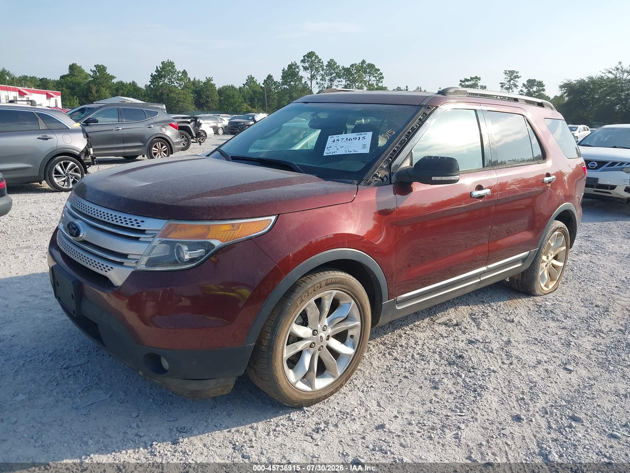 2015 Ford Explorer Xlt Dark Brown vin: 1FM5K7D81FGA13621