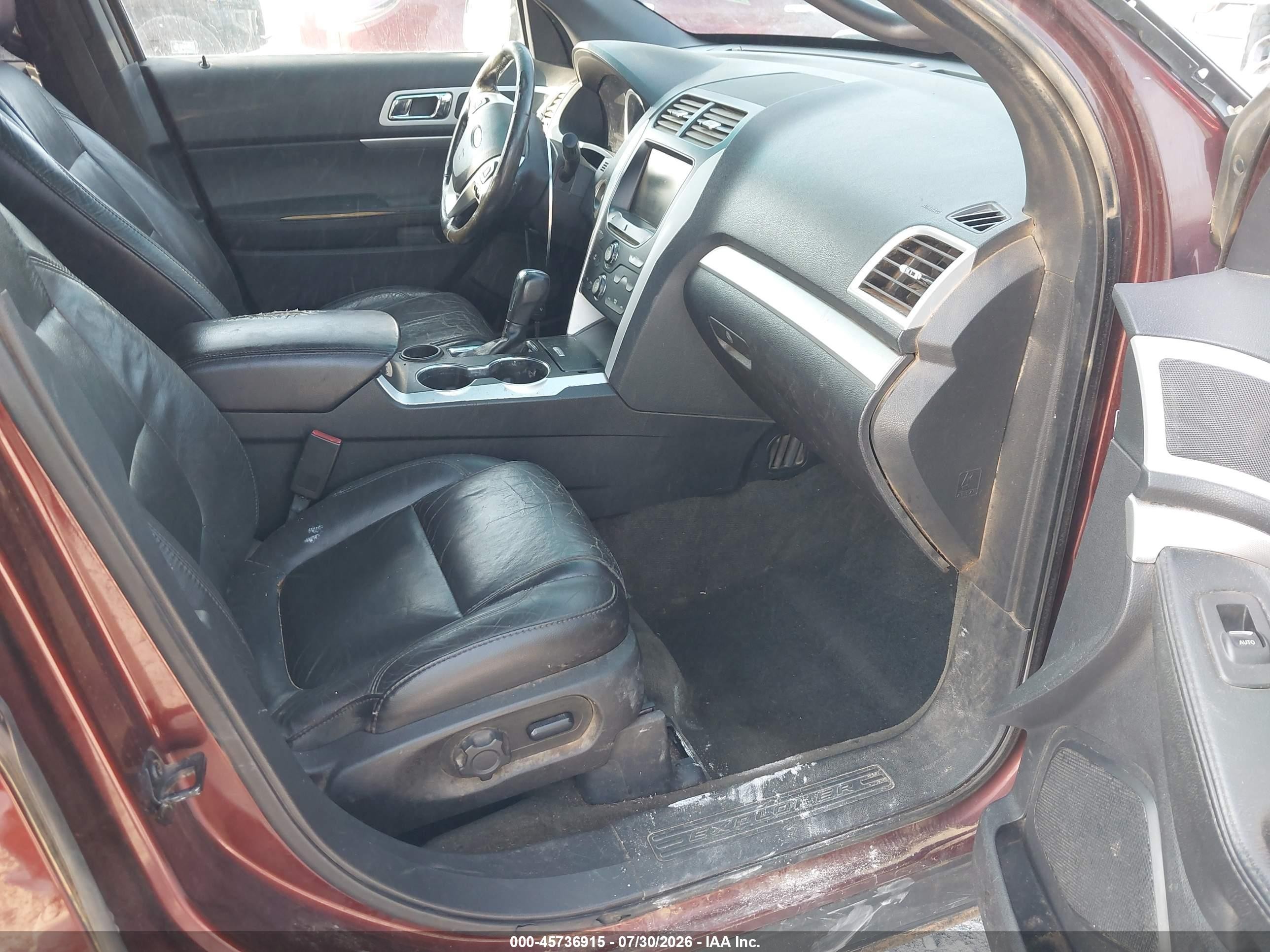 2015 Ford Explorer Xlt Dark Brown vin: 1FM5K7D81FGA13621