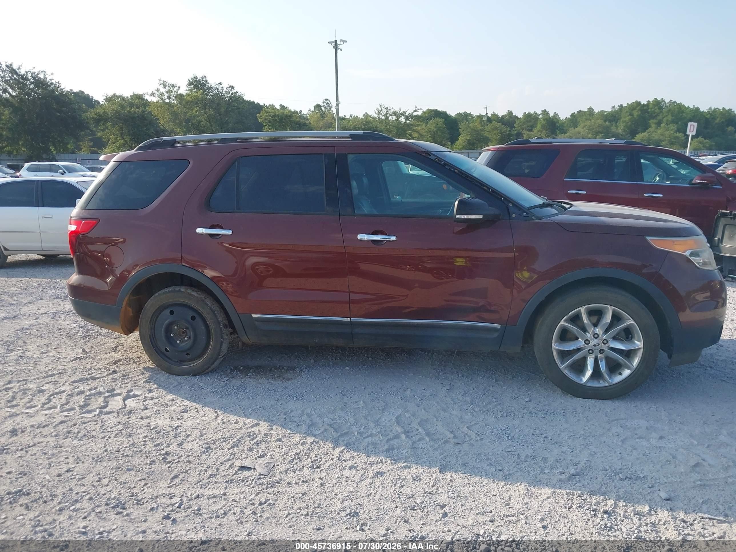 2015 Ford Explorer Xlt Dark Brown vin: 1FM5K7D81FGA13621